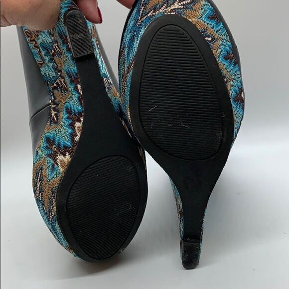 Steve Madden P-Elli platform black paten leather - Picture 8 of 8